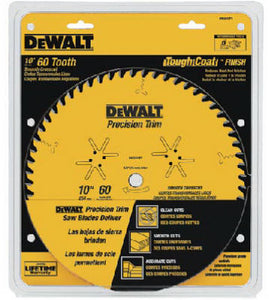 Woodworking Saw Blade, 10-In., 60-Teeth