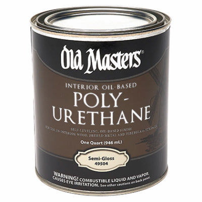 Polyurethane, Oil-Based, Semi-Gloss, 1-Qt.