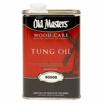 Tung Oil, Hand Rubbed Finish, 1-Pt.