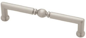 4-In. Satin Nickel Decorating Bow Cabinet Pull