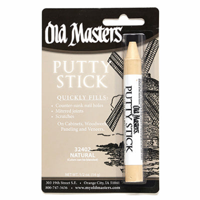 Putty Stick, Fills Nail Holes & More, Natural
