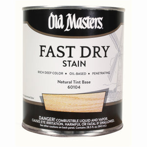 Fast Dry Stain, Oil-Based, Natural, 1-Qt.