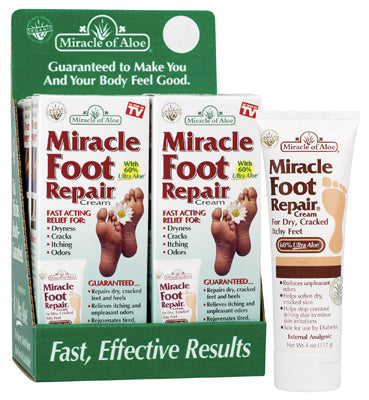 Foot Repair Cream, 60% Aloe, 4-oz.