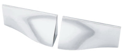 Cabinet Pull, Waterfall, Polished Chrome, 1.25-In.