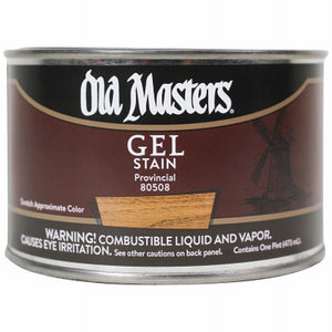 Gel Stain, Oil-Based, Provincial, 1-Pt.