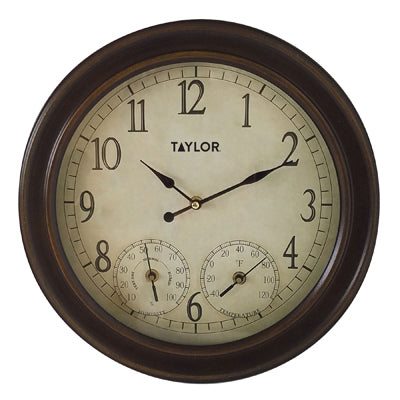 14-Inch Clock Thermometer