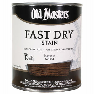 Fast Dry Stain, Oil-Based, Espresso, 1-Qt.