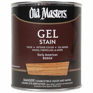 Gel Stain, Oil-Based, Early American, 1-Qt.