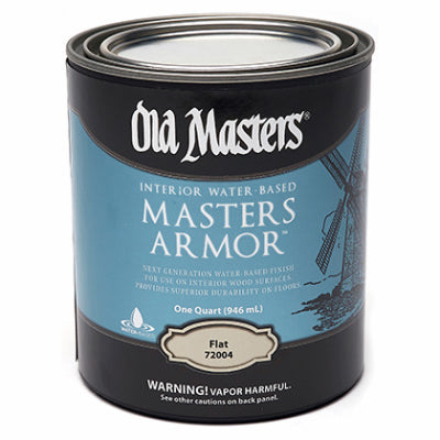 Masters Armor, Water-Based, Clear, 1-Qt.
