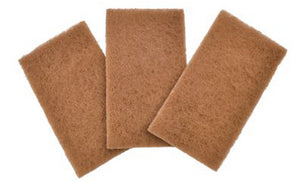 Walnut Scour Pad, 5-1/2 x 3-In., 3-Pk.
