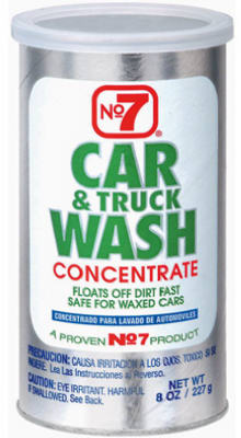 8-oz. #7 Car Wash Powder Concentrate