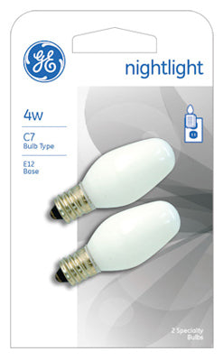 Night Light Bulbs, 2-Pk., 4-Watts