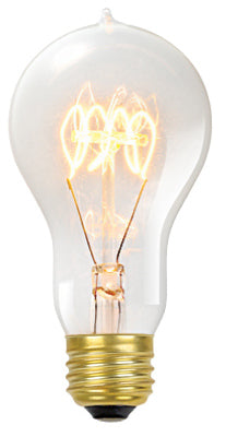 Vintage Edison Light Bulb, Tinted Glass, A19, 60-Watts