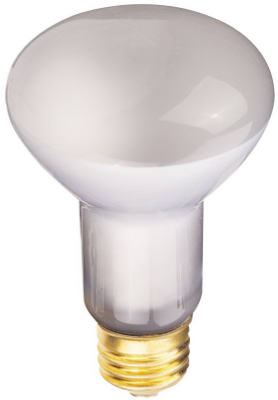 Track Reflector Flood Light Bulb, Incandescent, 45-Watts