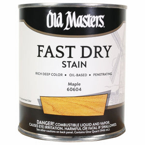 Fast Dry Stain, Oil-Based, Maple, 1-Qt.