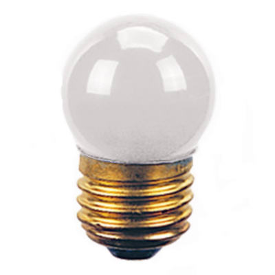 Utility Light Bulb, White, 7.5-Watts