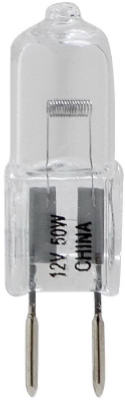 50-Watt JCD Halogen Light Bulb, Clear