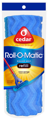Roll-O-Matic Sponge Mop Refill, 8.5-In.