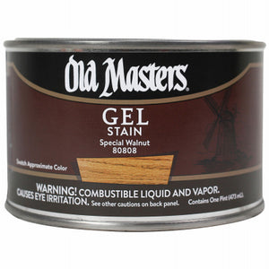 Gel Stain, Oil-Based, Special Walnut, 1-Pt.