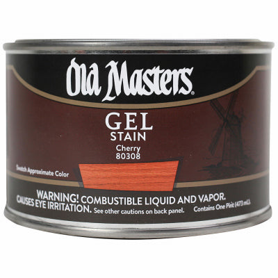 Gel Stain, Oil-Based, Cherry, 1-Pt.